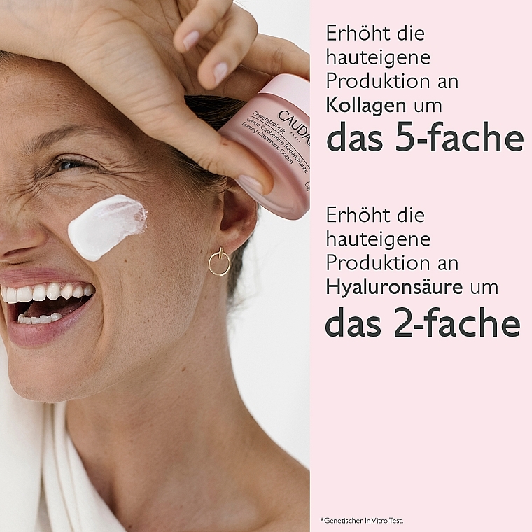 Straffende Kaschmircreme für das Gesicht - Caudalie Resveratrol Lift Firming Cashmere Cream — Bild N10