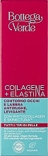 Augenkontur- und Lippencreme - Bottega Verde Collagen + Elastine Eye And Lip Contour Cream — Bild N2