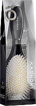 Haarbürste mit Naturborsten XL - Kashoki Smooth White Detangler XL — Foto N2