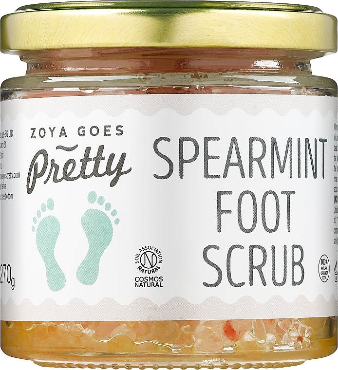 Fußpeeling Minze - Zoya Goes Pretty Spearmint Foot Scrub — Bild N1