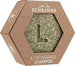 Düfte, Parfümerie und Kosmetik Festes Haarshampoo mit Zitronengras - Ben&Anna Love Soap Lemongrass Shampoo