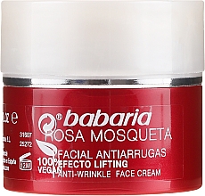 Anti-Falten Gesichtscreme mit Lifting-Effekt - Babaria Rosa Mosqueta Anti-Wrinkle Face Cream — Bild N2