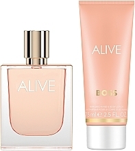 Düfte, Parfümerie und Kosmetik Duftset (Eau de Parfum 50 ml + Körperlotion 75 ml) - Hugo Boss Boss Alive 