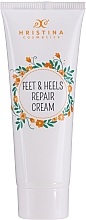 Düfte, Parfümerie und Kosmetik Revitalisierende Creme für Füße und Fersen - Hristina Cosmetics Feet & Heels Repair Cream