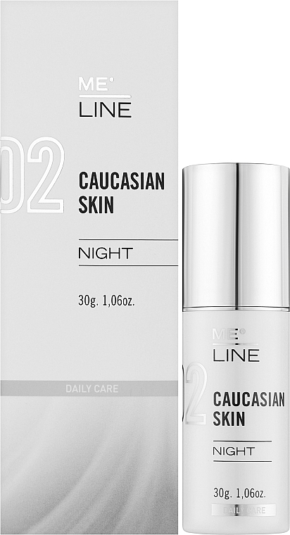 Nachtcreme für das Gesicht - Me Line 02 Caucasian Skin Night — Bild N4