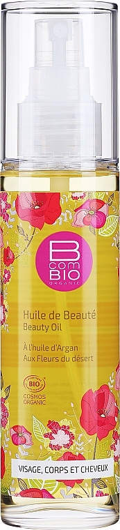 Kosmetisches Öl für Gesicht, Körper und Haare - BcomBIO Beauty Oil  — Bild N1