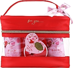 Düfte, Parfümerie und Kosmetik Set 5-tlg. - Aurora Peony & Cherry Amber Gift Set 