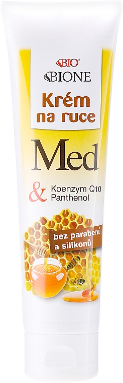 Handcreme - Bione Cosmetics Honey + Q10 Cream — Bild N1