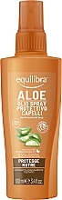 Düfte, Parfümerie und Kosmetik Sonnenschutzöl für das Haar - Equilibra Aloe Line Hair Protective Oil Spray