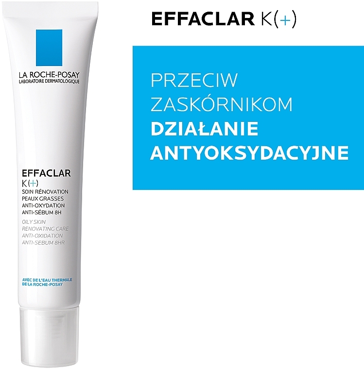 Hautbilderneuernde Gesichtscreme gegen Mitesser und Hautunreinheiten mit Anti-Rückfall-Effekt - La Roche-Posay Effaclar K+ — Bild N3