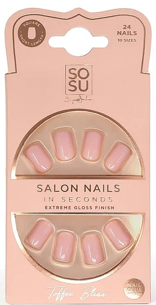 Falsche Nägel - Sosu by SJ Salon Nails In Seconds Toffee Bliss — Bild N2