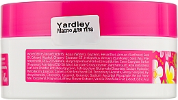 Körperöl mit Magnolienextrakt - Yardley Flowerazzi Magnolia & Pink Orchid Moisturising Body Butter — Bild N2