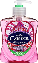 Düfte, Parfümerie und Kosmetik Antibakterielle Flüssigseife mit Erdbeerduft - Carex Strawberry Laces Handwash
