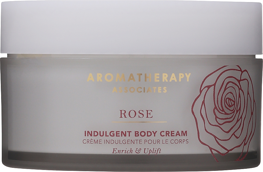 Feuchtigkeitsspendende Körpercreme - Aromatherapy Associates Indulgence Rose Body Cream — Bild N1