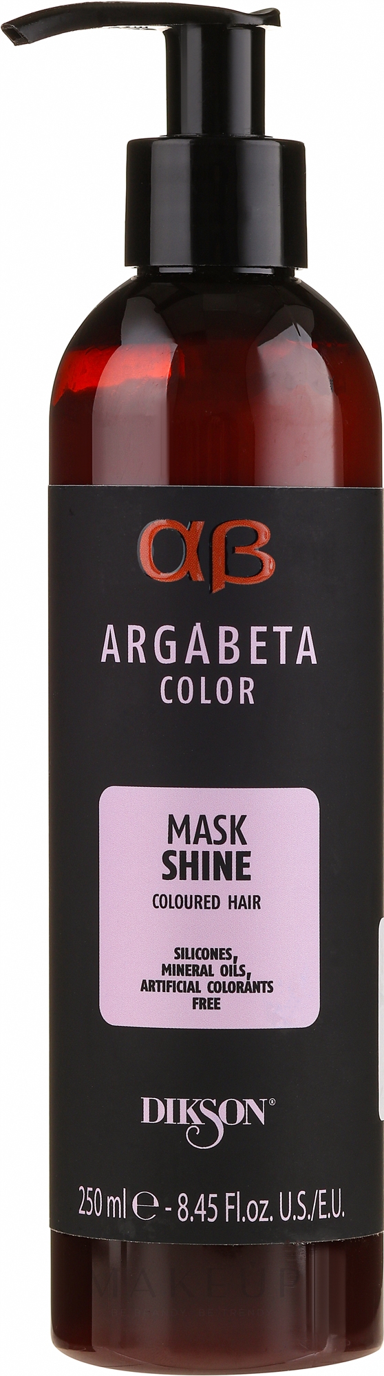 Pflegende Maske für gefärbtes Haar - Dikson Argabeta Color Mask Shine — Bild 250 ml