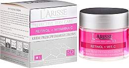 Düfte, Parfümerie und Kosmetik Anti-Aging Gesichtscreme mit Retinol und Vitamin C 50+ - Ava Laboratorium L'Arisse 5D Anti-Wrinkle Cream Retinol + Vitamin C