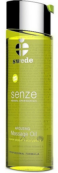 Massageöl Zitrone, Pfeffer und Eukalyptus - Swede Senze Arousing Massage Oil Lemon Pepper Eucalyptus — Bild N1