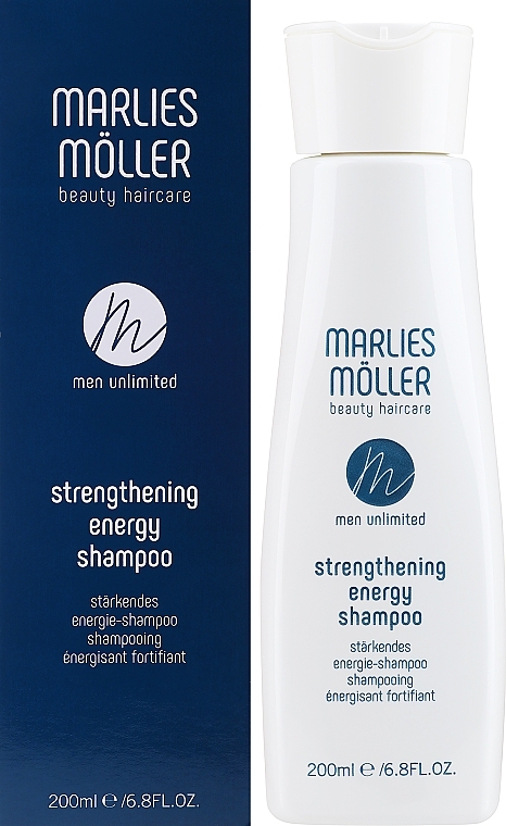 Stärkendes und energiespendendes Shampoo für Männer - Marlies Moller Men Unlimited Strengthening Shampoo — Bild N2