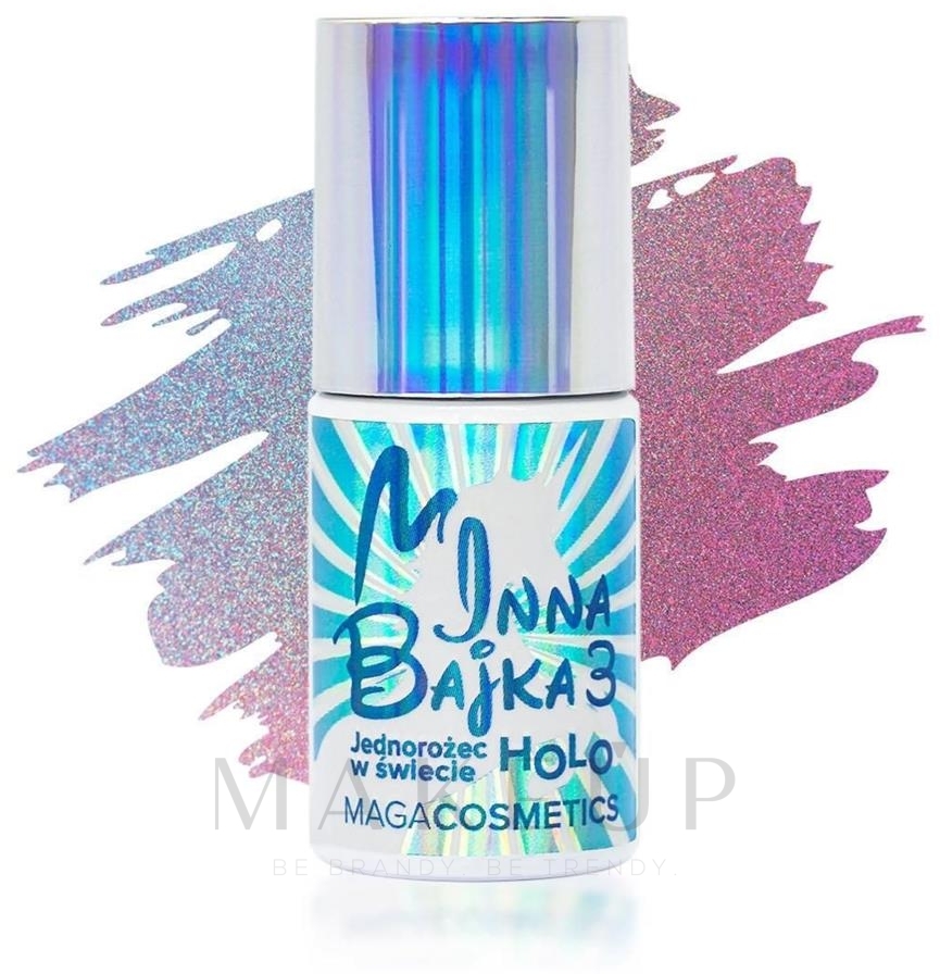 Hybrid-Gellack - Maga Cosmetics Inna Bajka 3 Holo Gel Polish — Bild 836