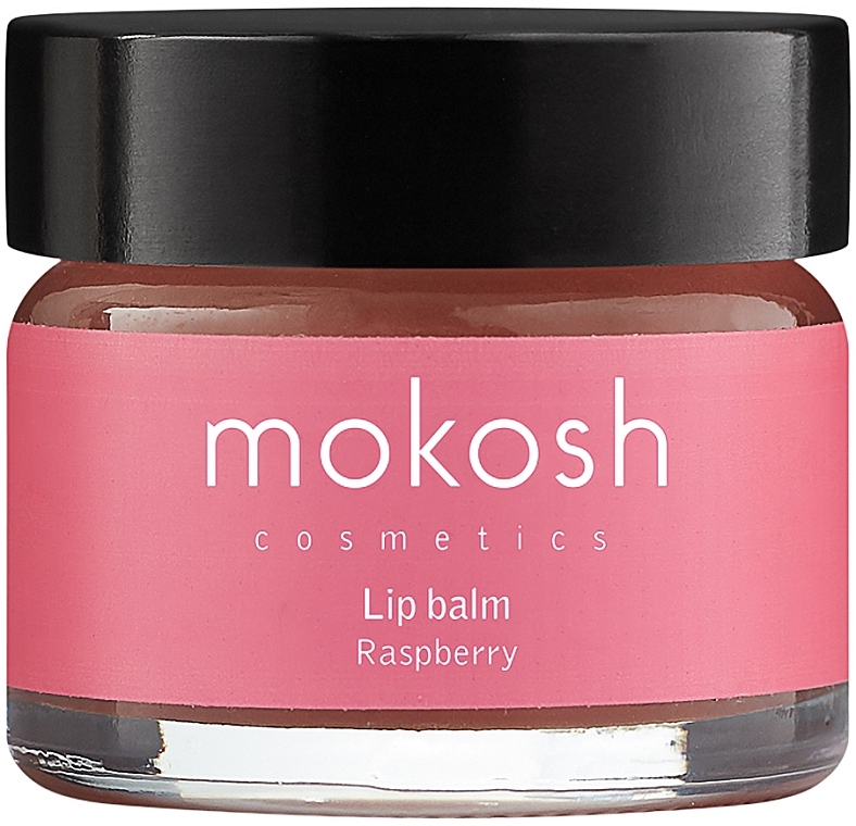 Lippenbalsam "Himbeere" - Mokosh Cosmetics Lip Balm Raspberry — Bild N1