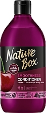 Düfte, Parfümerie und Kosmetik Glättender Conditioner für widerspenstiges und welliges Haar - Nature Box Cherry Oil Smoothness Conditioner