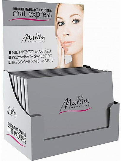 Mattierende Pudertücher für das Gesicht 4 St.+ 1 - Marion Mat Express — Bild N1