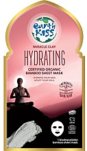 Düfte, Parfümerie und Kosmetik Feuchtigkeitsspendende Bambusmaske - Earth Kiss Miracle Clay Hydrating Bamboo Sheet Mask