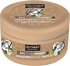 Düfte, Parfümerie und Kosmetik Maske für trockenes Haar mit Kokosöl - Dermokil Clay and Coconut Hair Mask 