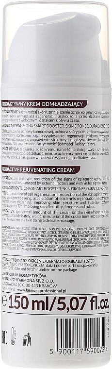 Verjüngende Gesichtscreme - Farmona Professional Skin Genic Genoactive Cream — Bild N2