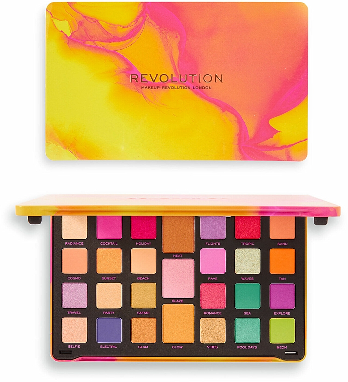 Lidschattenpalette - Makeup Revolution Neon Heat Limitless Shadow Palette — Bild N1