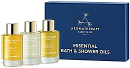Düfte, Parfümerie und Kosmetik Badeset - Aromatherapy Associates Essentials Bath & Shower Oil (Bade- und Duschöl 3x9ml)