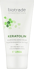 Düfte, Parfümerie und Kosmetik Handcreme mit 5% Harnstoff für trockene Haut - Biotrade Keratolin Hands Cream