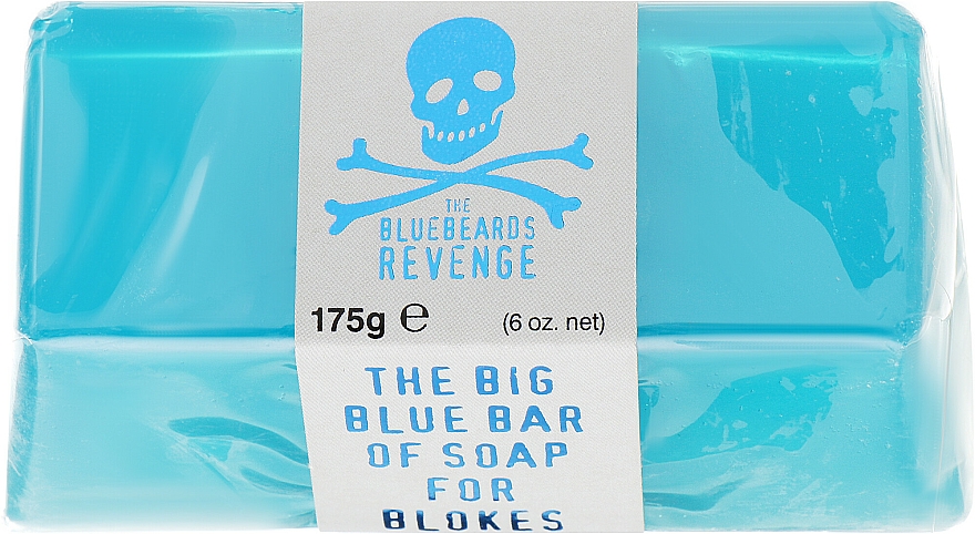 Seife für Gesicht und Körper - The Bluebeards Revenge Big Blue Bar Of Soap For Blokes — Bild N1
