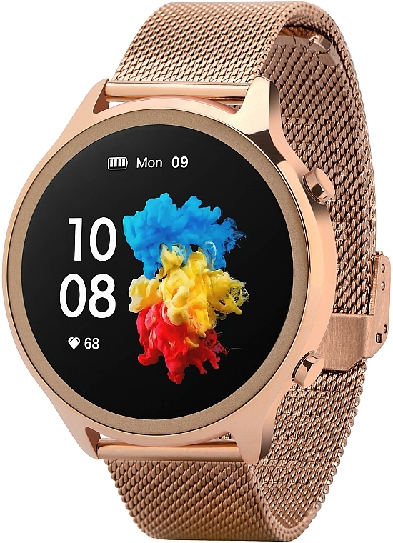 Smartwatch für Damen golden - Garett Smartwatch Bonita Gold  — Bild N2
