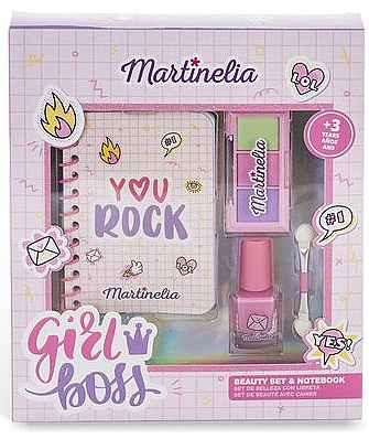 Kosmetikset - Martinelia Super Girl Boss Beauty Set & Notebook — Bild N1