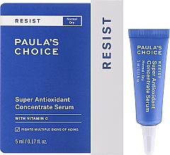 Antioxidatives Gesichtsserum mit Vitamin C - Paula's Choice Resist Anti-Aging Super Antioxidant Concentrate Serum Travel Size — Bild N2