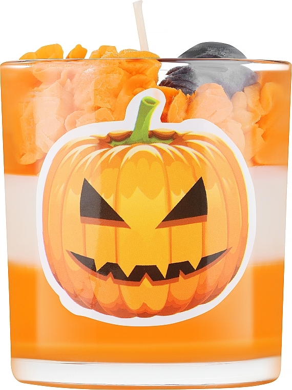 Deko-Kerze Halloween, Kürbis - KaWilamowski Scented Candle — Bild N1