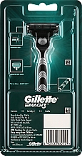 Rasierer mit Ersatzklinge - Gillette Mach3 — Bild N2
