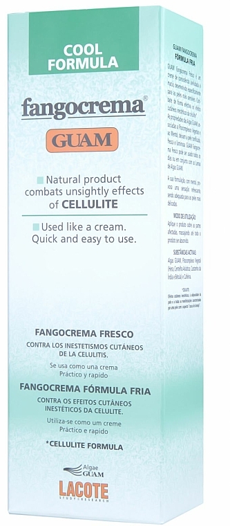 Kühlende Anti-Cellulite Körpercreme mit Schlamm - Guam Fangocrema Fresco — Foto N2