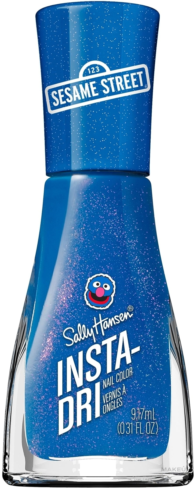 Nagellack - Sally Hansen Insta-Dri Sesame Street — Bild 124 - Am I Not Adora-blue?