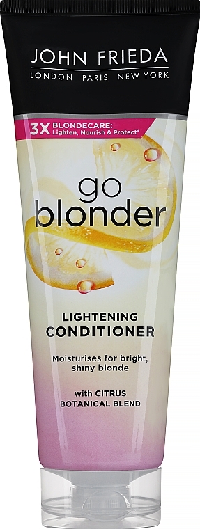 Aufhellende Entwirrungspflege für blondes Haar - John Frieda Sheer Blonde Soin Demelant Eclaircissante Go Blonder — Foto N3