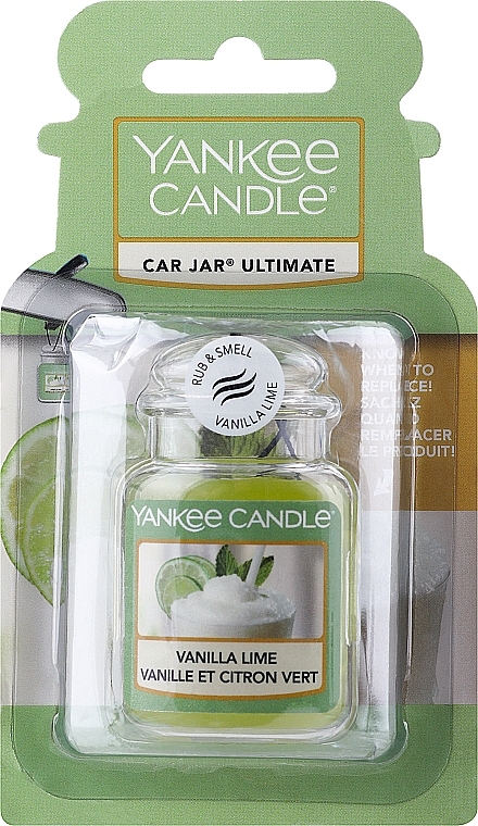 Auto-Lufterfrischer Vanilla Lime - Yankee Candle Vanilla Lime Car Jar Ultimate — Bild N1