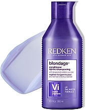 Anti-Gelbstich Conditioner für blondes Haar - Redken Color Extend Blondage Conditioner — Bild N4