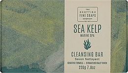 Seife mit Grünalgenextrakt - Scottish Fine Soaps Sea Kelp Cleansing Bar — Bild N1