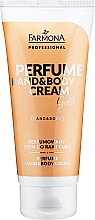 Düfte, Parfümerie und Kosmetik Parfümierte Hand- und Körpercreme - Farmona Professional Perfume Hand&Body Cream Gold