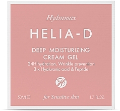 Tief feuchtigkeitsspendendes Creme-Gel für empfindliche Haut - Helia-D Hydramax Deep Moisturizing Cream Gel For Sensitive Skin — Bild N2