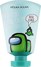 Feuchtigkeitsspendende Handcreme mit Zitrus- und Basilikumduft - Holika Holika Among Us Moisture Hand Cream Basil Citrus — Bild N1