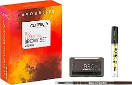 Düfte, Parfümerie und Kosmetik Augenbrauen-Set - Catrice The Essential Brow Set Medium