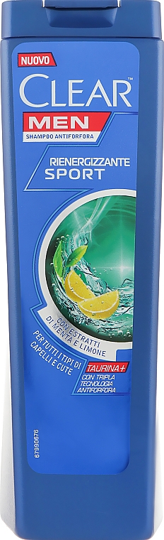 Anti-Schuppen Shampoo für Männer Fresh Energy mit Taurin - Clear Vita Abe — Bild N1