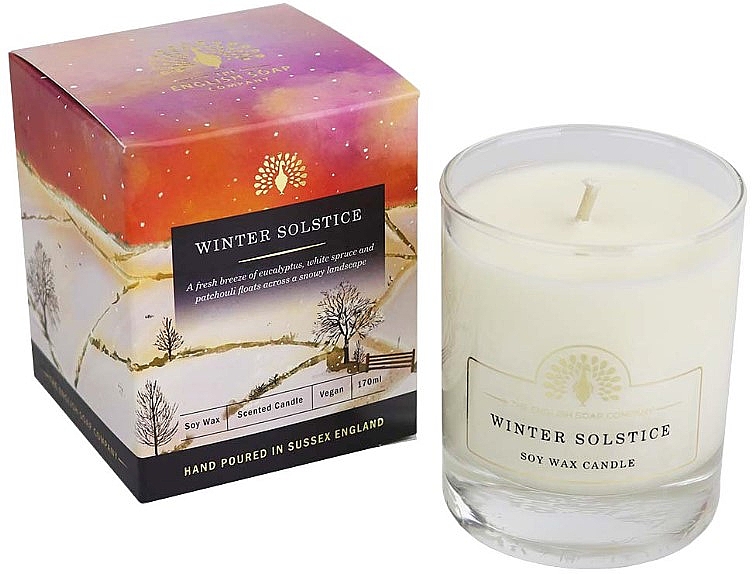 Duftkerze Wintersonnenwende - The English Soap Company Winter Solstice Scented Candle — Bild N2